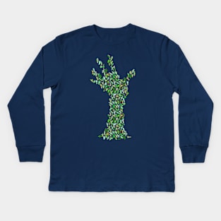 Severed Zombie Hands Kids Long Sleeve T-Shirt